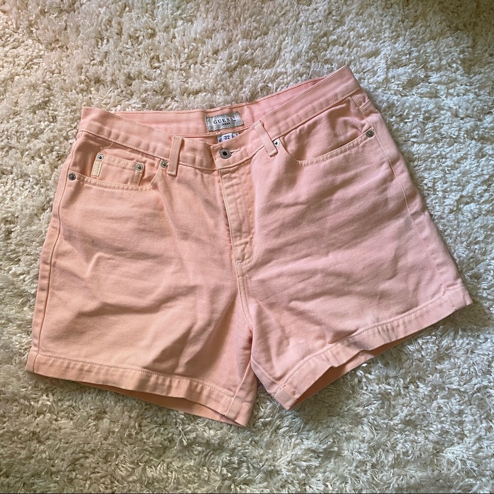 VINTAGE 90’s High Rise GUESS Shorts